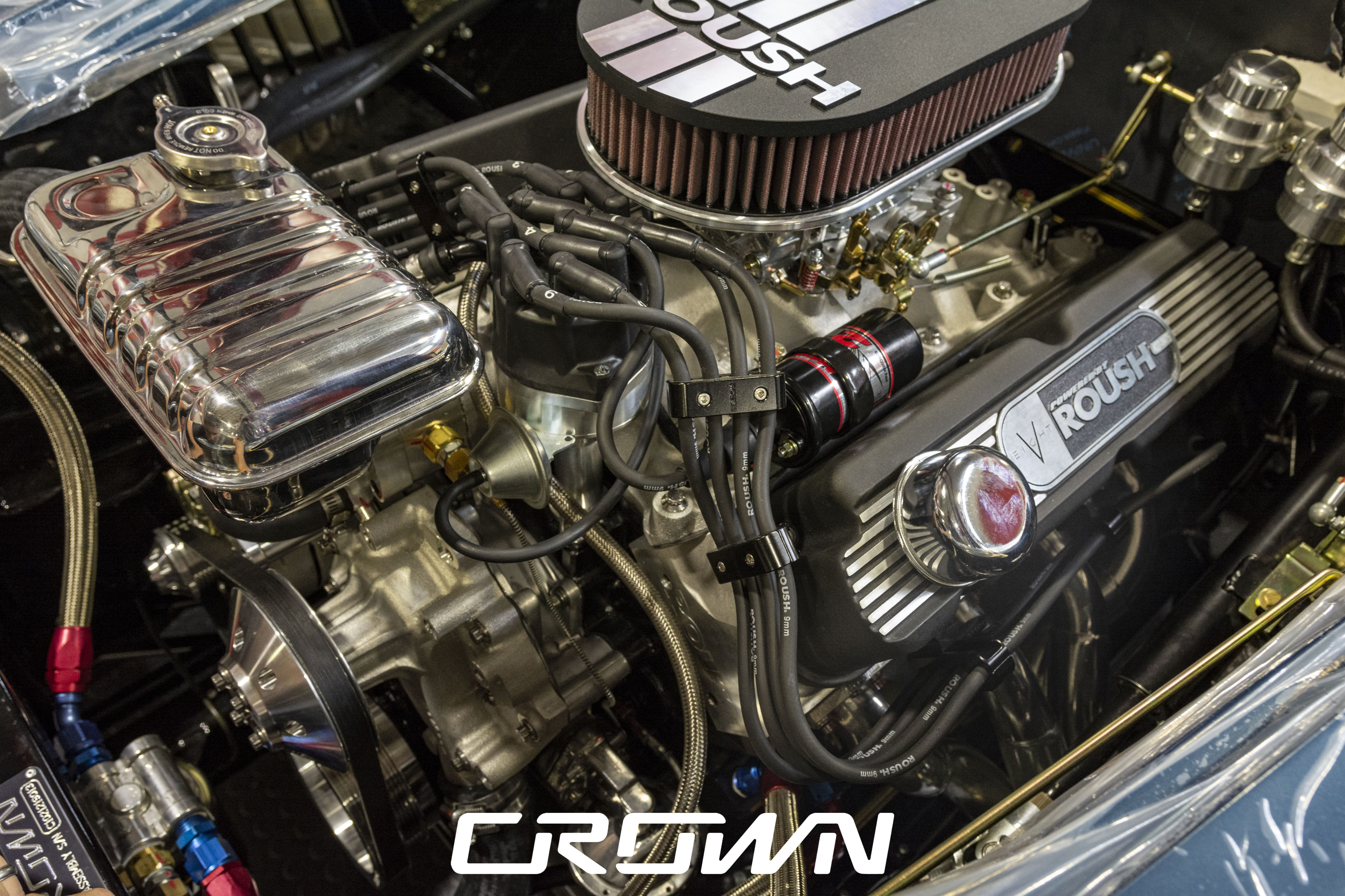 Roush crate engine installed