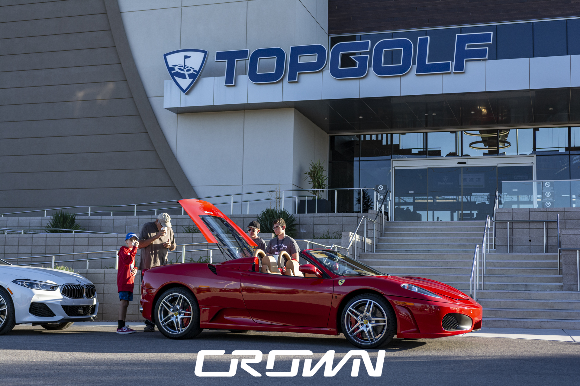 Ferrari f430 at topgolf tucson