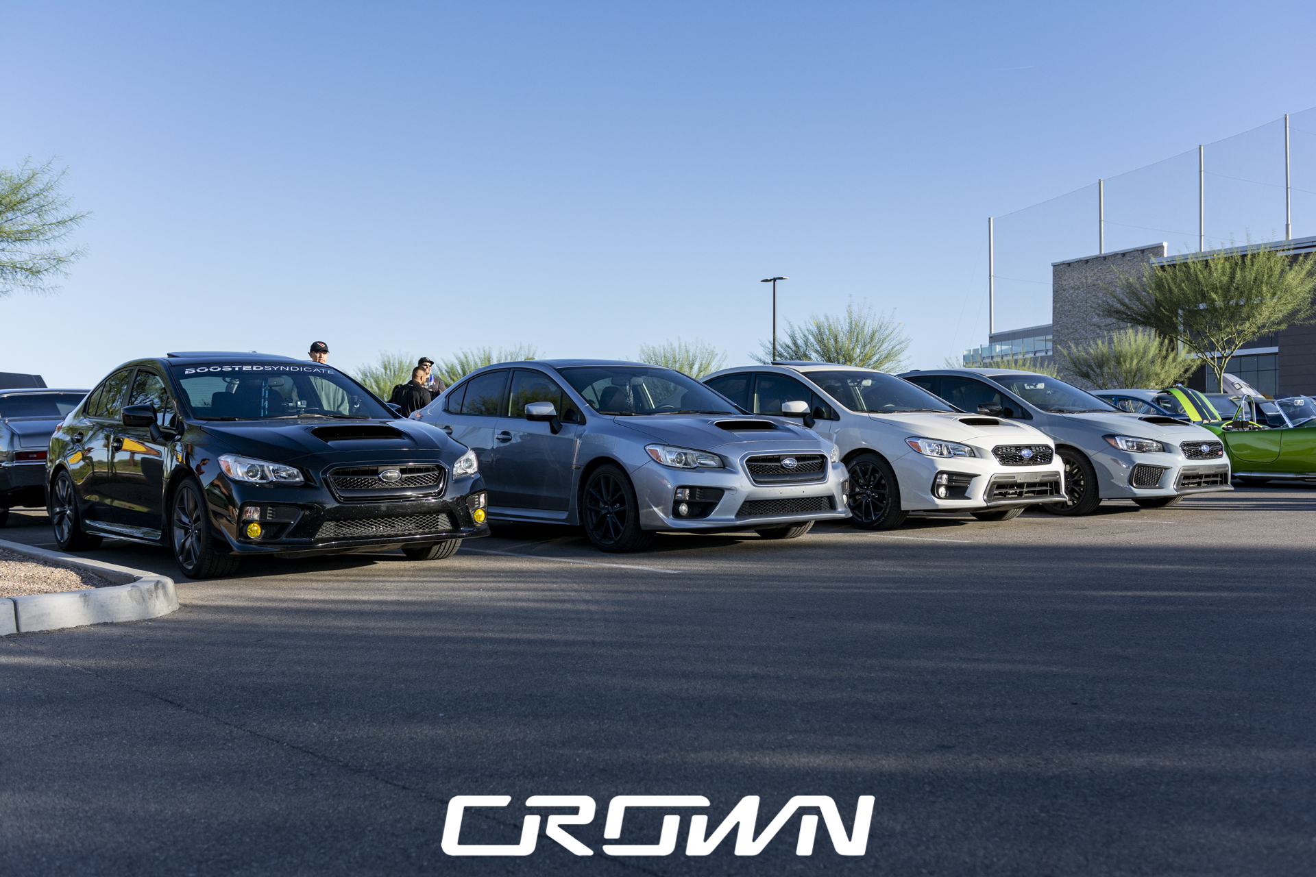 Subaru cars at TopGolf Tucson