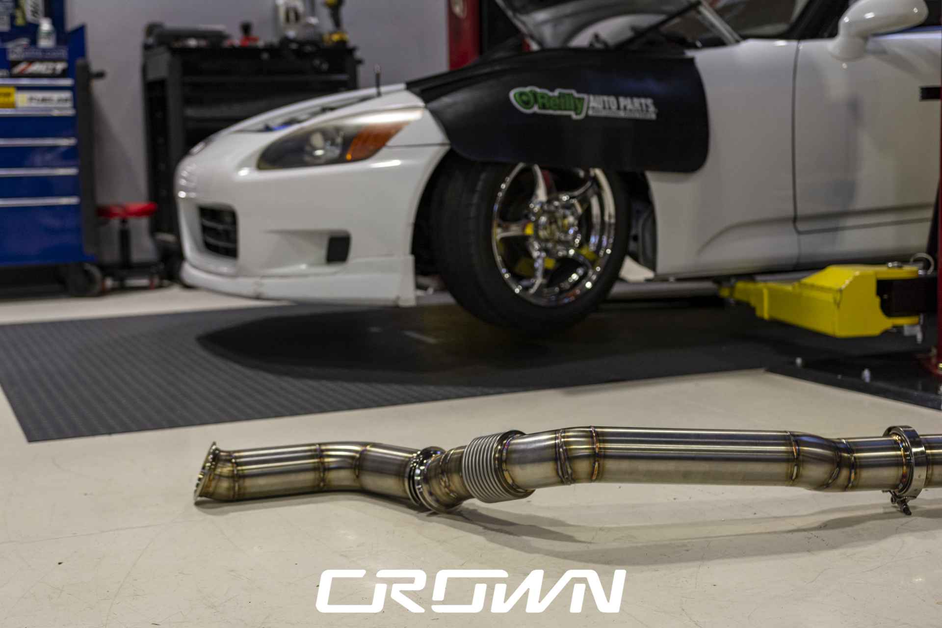 turbo S2000 with custom exhaust