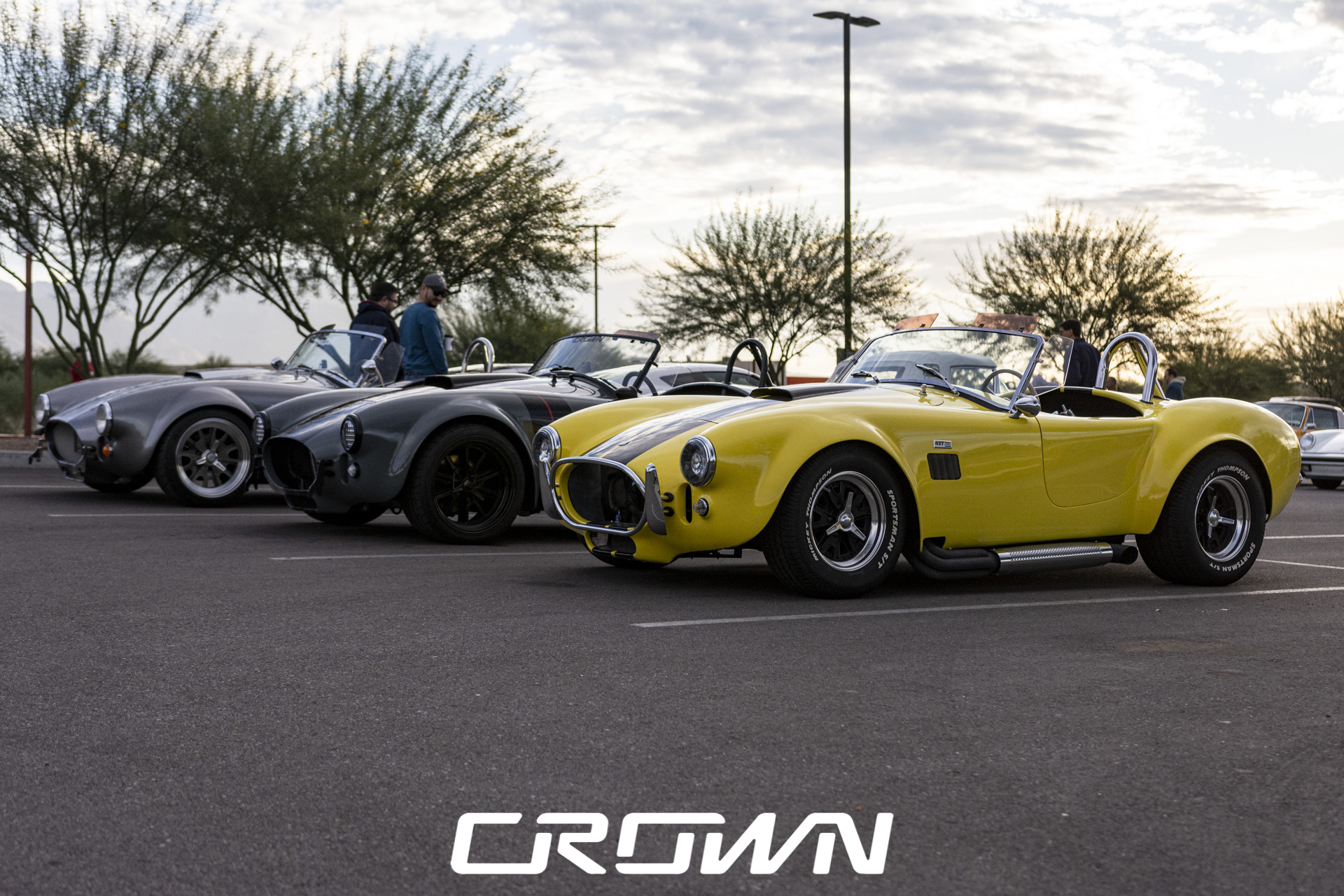 yellow and black superformance Shelby Cobra