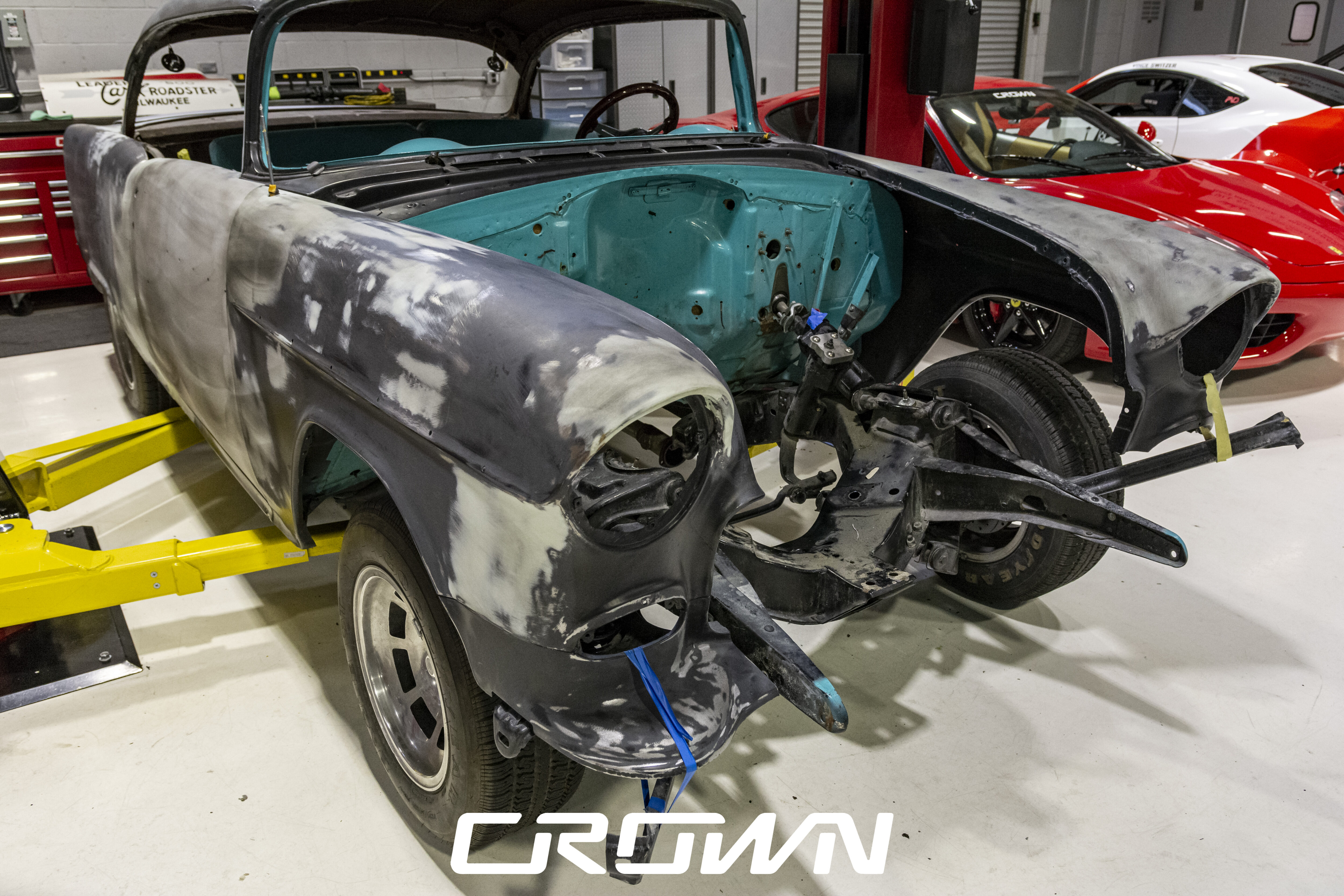 1955 chevrolet bel air in crown concepts
