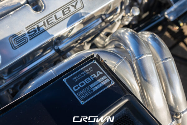 Wheel and brake detail on a Shelby Daytona Coupe, chassis CSX9170, blue with white stripes
