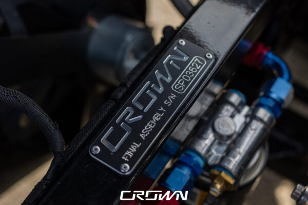 Side profile of a Superformance MKIII Cobra, chassis SP03627, solid black