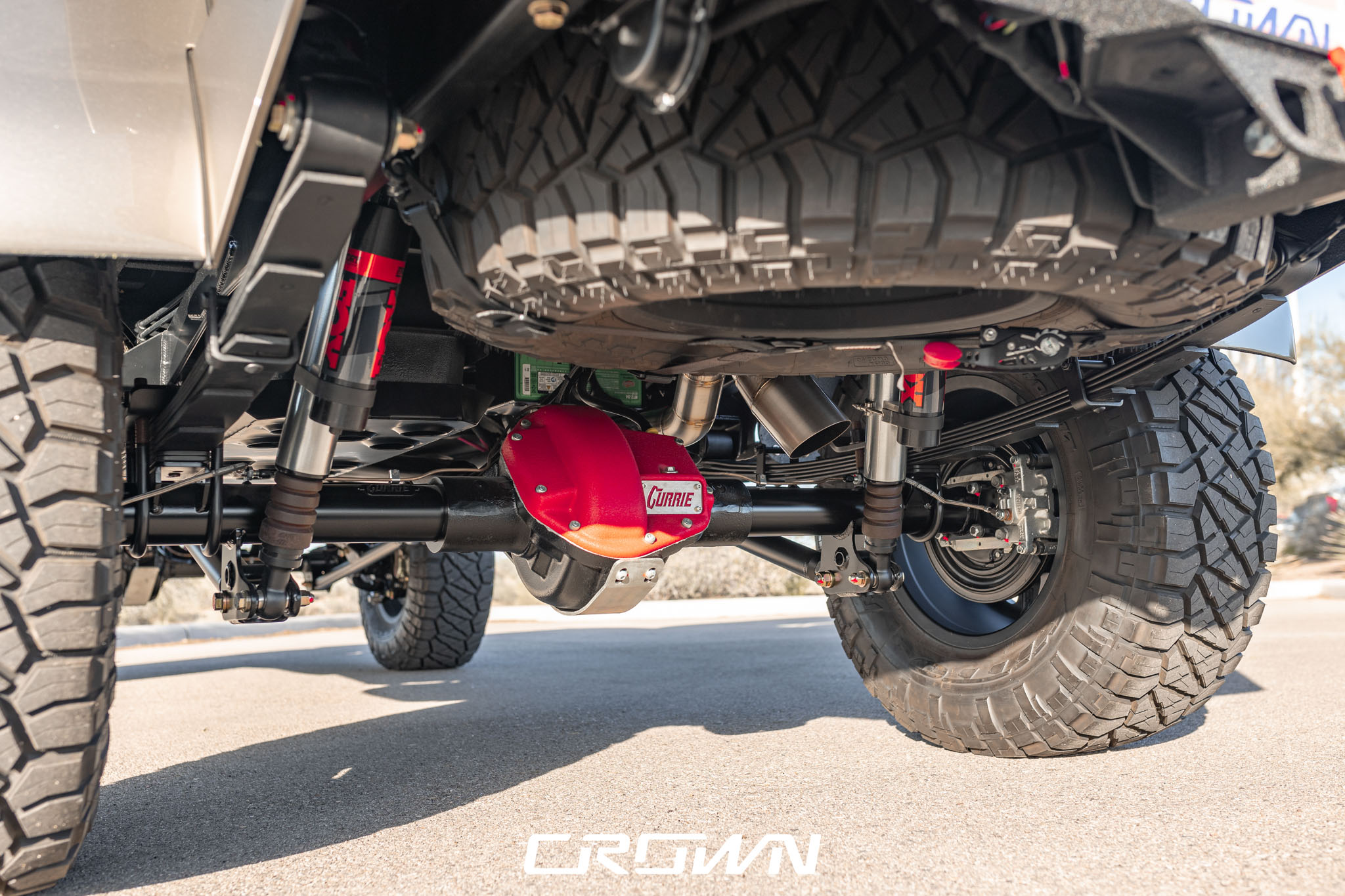 Custom 1961 Willys Jeep Pickup build by Crown Customs Custom 1961 Willys Jeep Pickup restomod built by Crown Customs in Tucson, Arizona, with restored bodywork, custom interior, 4x4 upgrades, and modern electronics.
