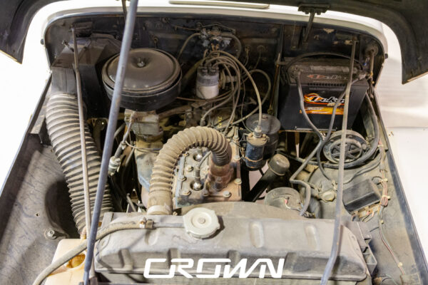 Custom 1961 Willys Jeep Pickup restomod built by Crown Customs in Tucson, Arizona, with restored bodywork, custom interior, 4x4 upgrades, and modern electronics.