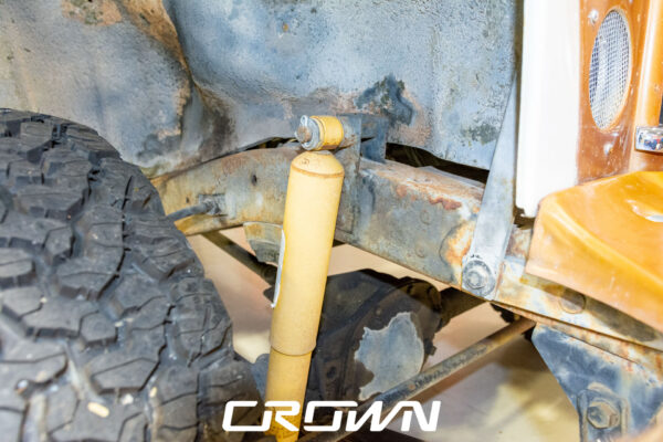 Custom 1961 Willys Jeep Pickup restomod built by Crown Customs in Tucson, Arizona, with restored bodywork, custom interior, 4x4 upgrades, and modern electronics.