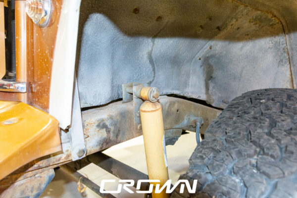 Custom 1961 Willys Jeep Pickup restomod built by Crown Customs in Tucson, Arizona, with restored bodywork, custom interior, 4x4 upgrades, and modern electronics.