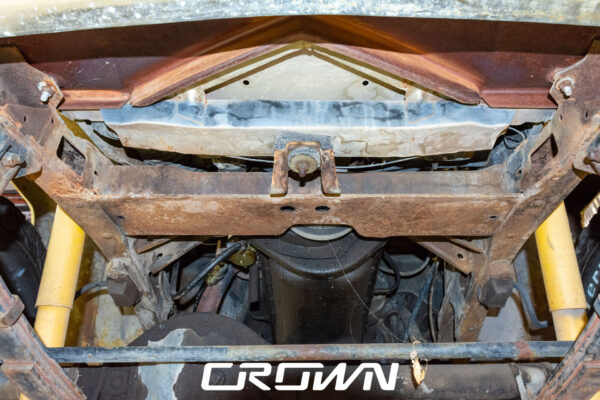 Custom 1961 Willys Jeep Pickup restomod built by Crown Customs in Tucson, Arizona, with restored bodywork, custom interior, 4x4 upgrades, and modern electronics.