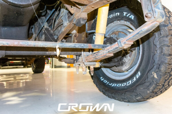 Custom 1961 Willys Jeep Pickup restomod built by Crown Customs in Tucson, Arizona, with restored bodywork, custom interior, 4x4 upgrades, and modern electronics.