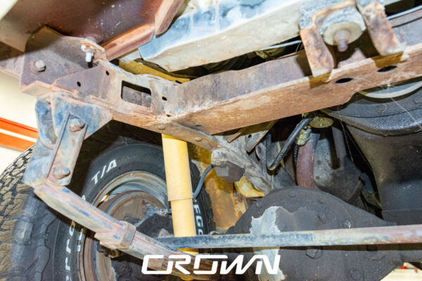 Custom 1961 Willys Jeep Pickup restomod built by Crown Customs in Tucson, Arizona, with restored bodywork, custom interior, 4x4 upgrades, and modern electronics.