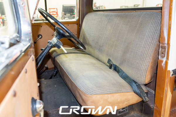 Custom 1961 Willys Jeep Pickup restomod built by Crown Customs in Tucson, Arizona, with restored bodywork, custom interior, 4x4 upgrades, and modern electronics.