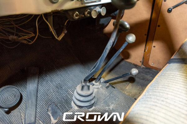 Custom 1961 Willys Jeep Pickup restomod built by Crown Customs in Tucson, Arizona, with restored bodywork, custom interior, 4x4 upgrades, and modern electronics.
