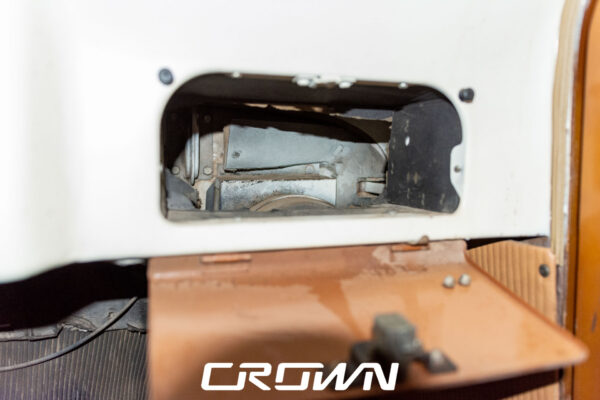Custom 1961 Willys Jeep Pickup restomod built by Crown Customs in Tucson, Arizona, with restored bodywork, custom interior, 4x4 upgrades, and modern electronics.