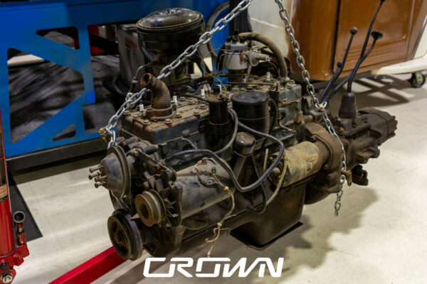 Custom 1961 Willys Jeep Pickup restomod built by Crown Customs in Tucson, Arizona, with restored bodywork, custom interior, 4x4 upgrades, and modern electronics.