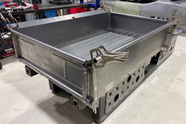 Custom 1961 Willys Jeep Pickup restomod built by Crown Customs in Tucson, Arizona, with restored bodywork, custom interior, 4x4 upgrades, and modern electronics.