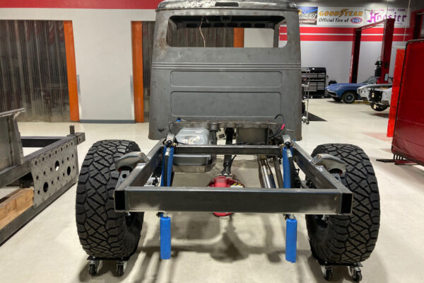 Custom 1961 Willys Jeep Pickup restomod built by Crown Customs in Tucson, Arizona, with restored bodywork, custom interior, 4x4 upgrades, and modern electronics.