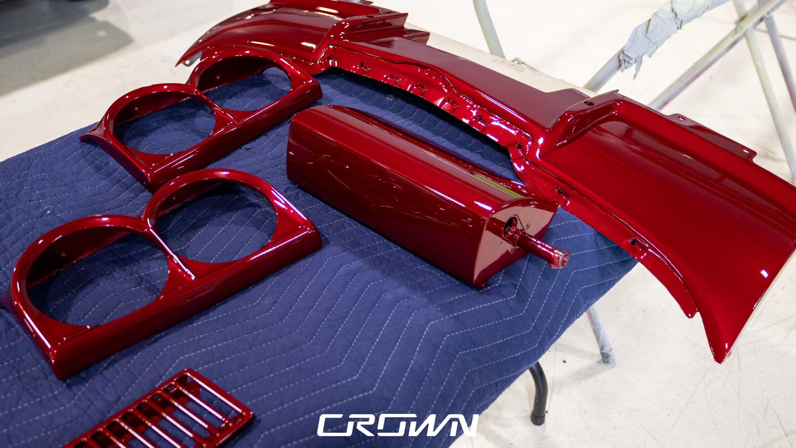 Crown Customs Barrett-Jackson Cup Entry Gets Some Color.