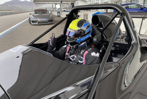 emerson newton-john in radical SR10 at Apex Motor club