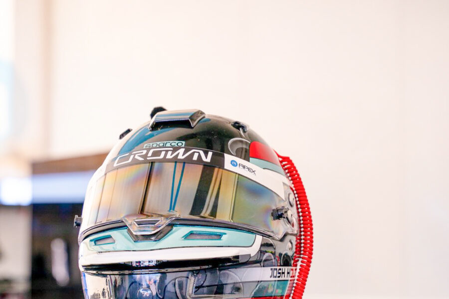 Josh Holtz Race Helmet