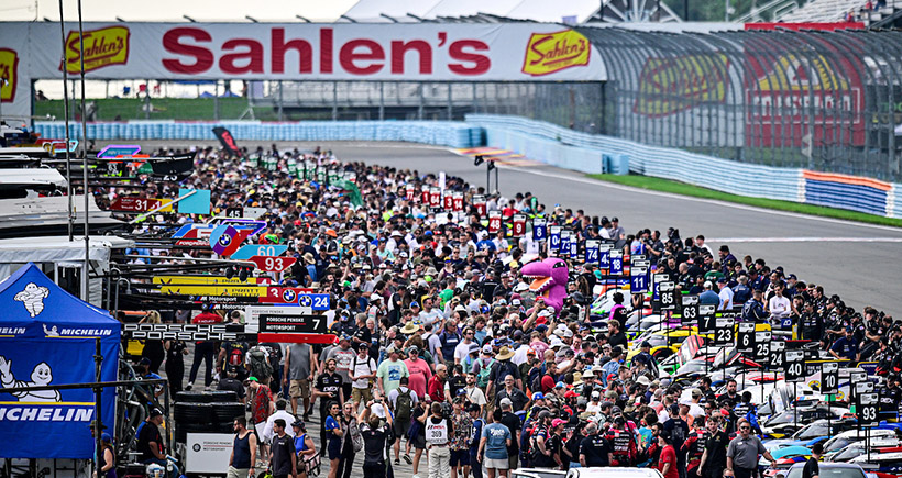 motorsports health 2026 paddock scene