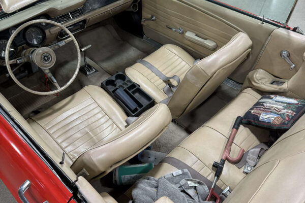 Fully restored 1967 Ford Mustang Convertible by Crown Concepts, featuring complete restoration work, classic Mustang convertible styling, detailed exterior finish, restored interior, and presentation-ready vehicle photography.