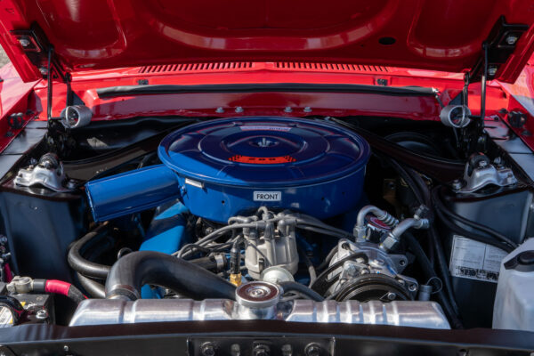 Fully restored 1967 Ford Mustang Convertible by Crown Concepts, featuring complete restoration work, classic Mustang convertible styling, detailed exterior finish, restored interior, and presentation-ready vehicle photography.