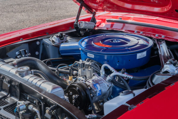 Fully restored 1967 Ford Mustang Convertible by Crown Concepts, featuring complete restoration work, classic Mustang convertible styling, detailed exterior finish, restored interior, and presentation-ready vehicle photography.