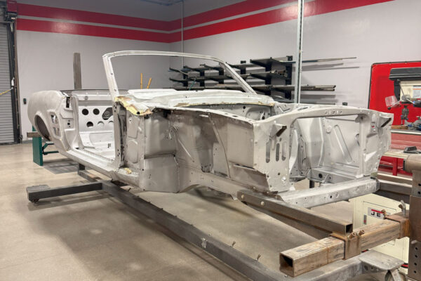 Fully restored 1967 Ford Mustang Convertible by Crown Concepts, featuring complete restoration work, classic Mustang convertible styling, detailed exterior finish, restored interior, and presentation-ready vehicle photography.