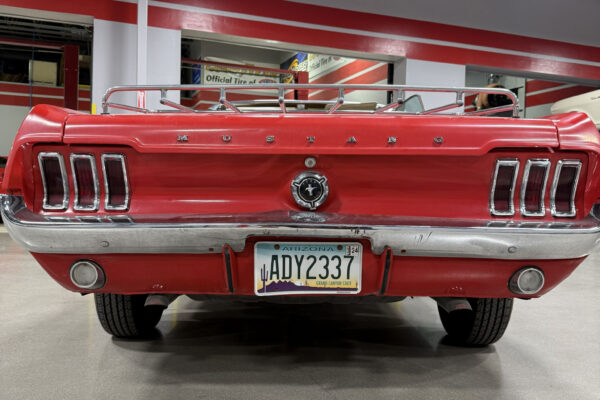 Fully restored 1967 Ford Mustang Convertible by Crown Concepts, featuring complete restoration work, classic Mustang convertible styling, detailed exterior finish, restored interior, and presentation-ready vehicle photography.