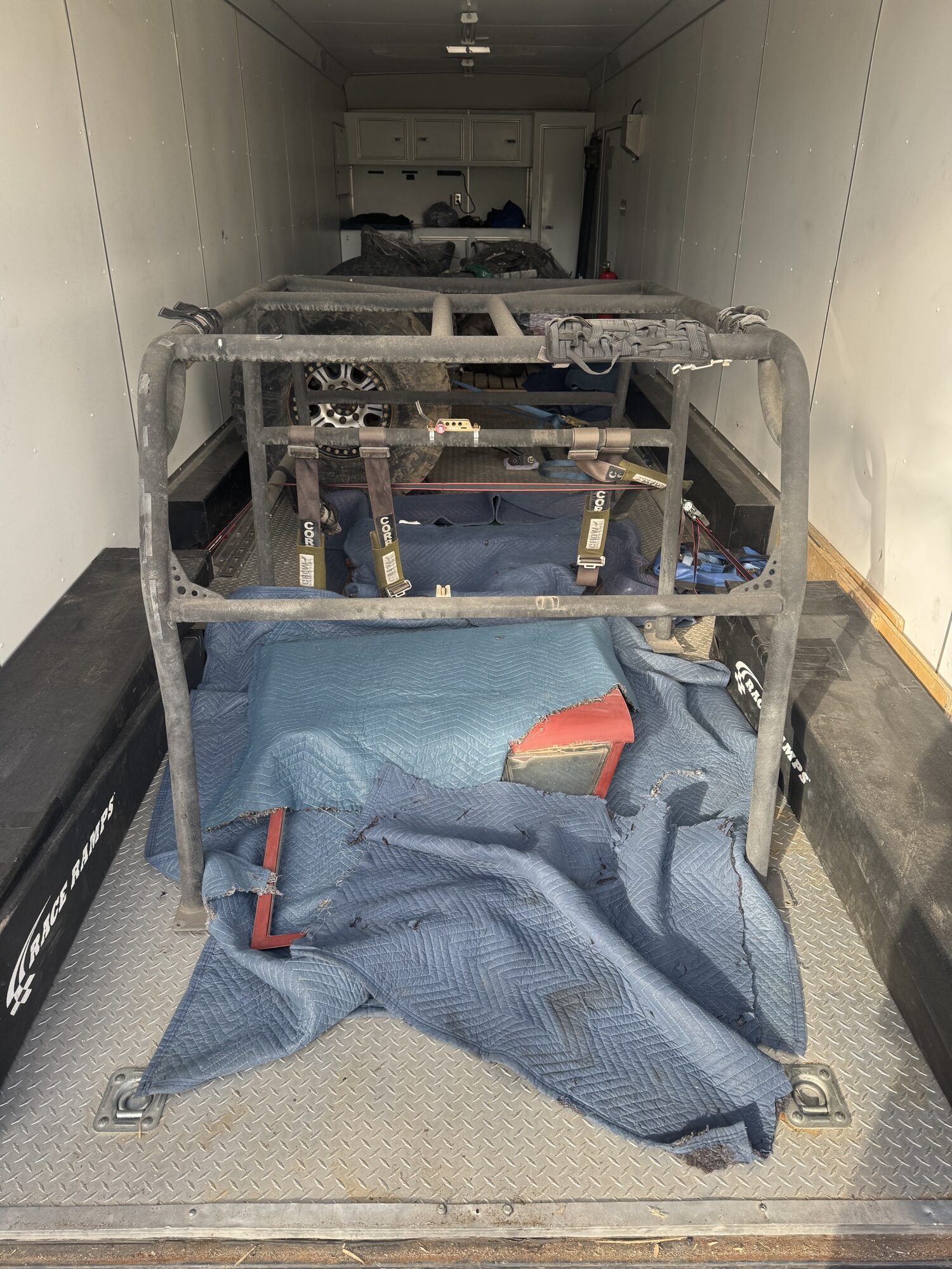 1968 Ford Bronco Coyote build, stage 01 1968 Ford Bronco Coyote resto-mod in build at Crown Customs in Tucson, Arizona