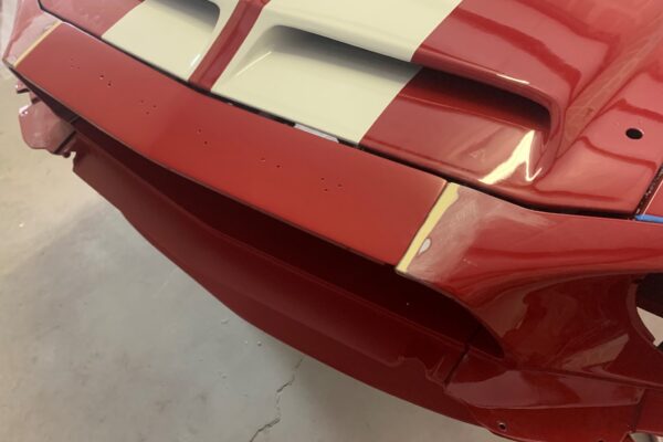1968 Shelby GT500 Fastback during its resto-mod build at Crown Customs in Tucson, Arizona