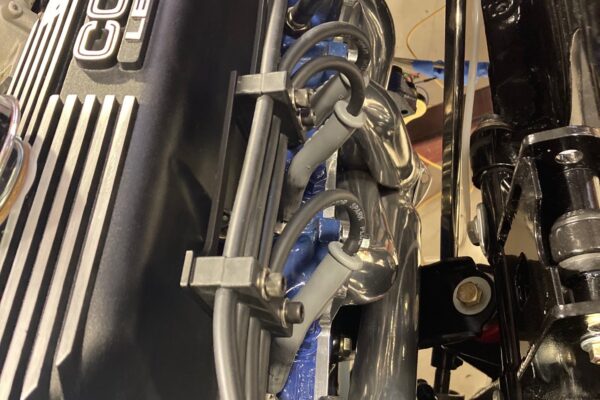 1968 Shelby GT500 Fastback during its resto-mod build at Crown Customs in Tucson, Arizona