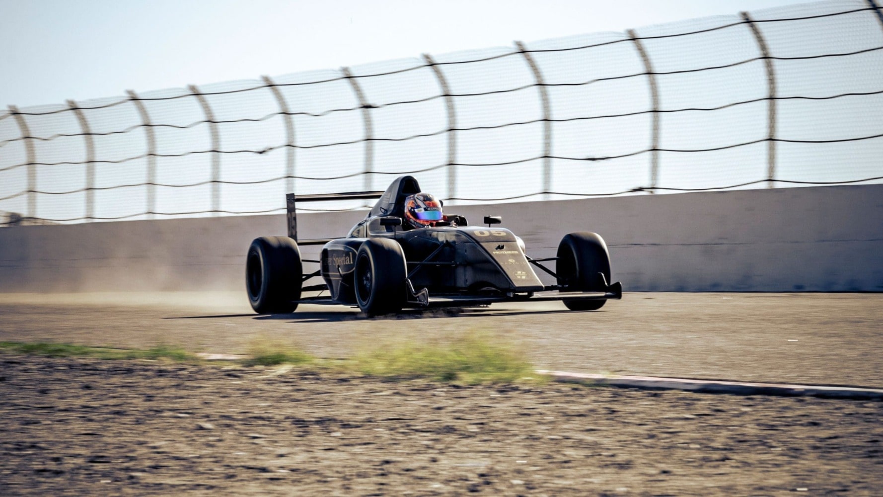 Ligier JS F4 race car on track during a Radford Racing School Formula 4 course